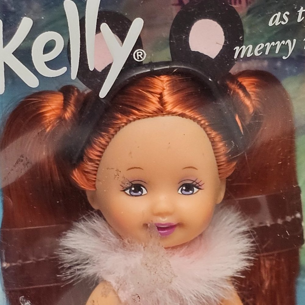 New Swan Lake Kerstie as the Merry Mouse Mini Doll Barbie Kelly Red B2839 Mattel - Picture 2 of 11
